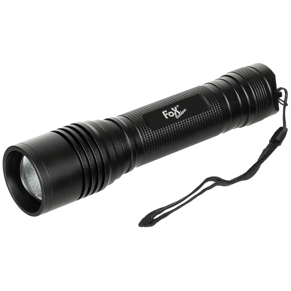 FOX OUTDOOR ФОНАРЬ РУЧНОЙ SECURITY LED BLACK 26372