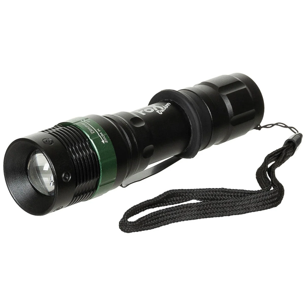 FOX OUTDOOR ФОНАРЬ TACTICAL BLACK 26371