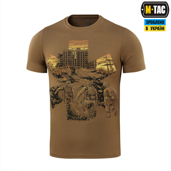 M-TAC ФУТБОЛКА EVAC COYOTE BROWN