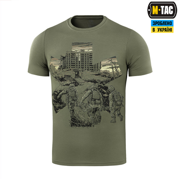 M-TAC ФУТБОЛКА EVAC LIGHT OLIVE