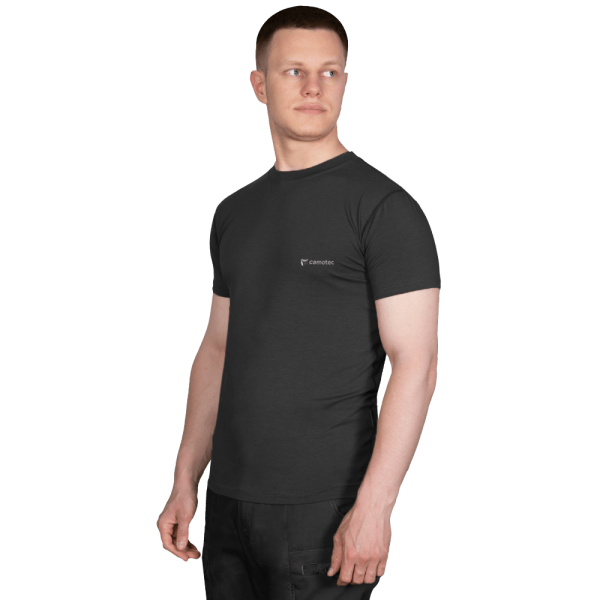 CAMO-TEC ФУТБОЛКА MODAL LOGO BLACK 7170