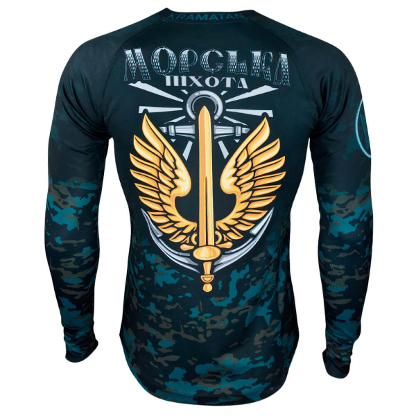 KRAMATAN TACTICAL DESIGN ЛОНГСЛИВ МОРСКАЯ ПЕХОТА DARK AQUA