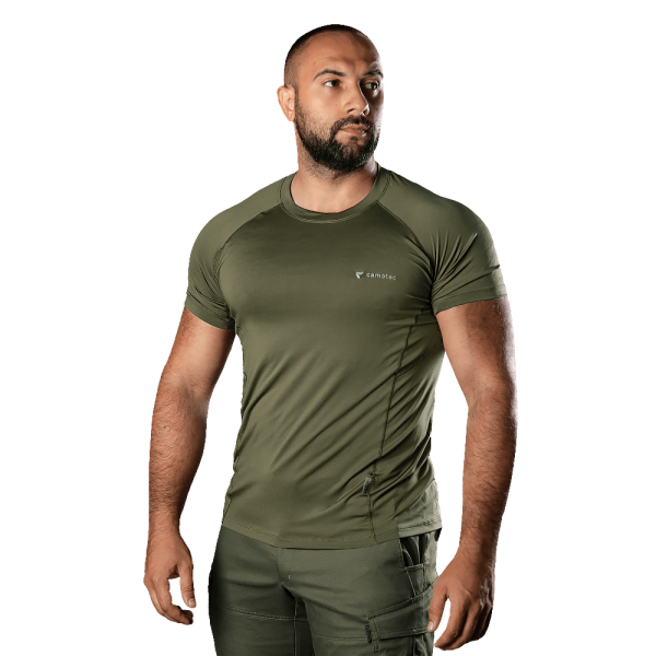 CAMO-TEC ФУТБОЛКА THORAX 2.0 COOLPASS SJ OLIVE 7099