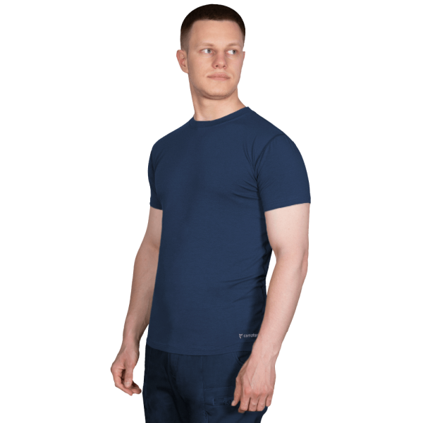 CAMO-TEC ФУТБОЛКА MODAL LOGO 2.0 DARK NAVY BLUE 2410