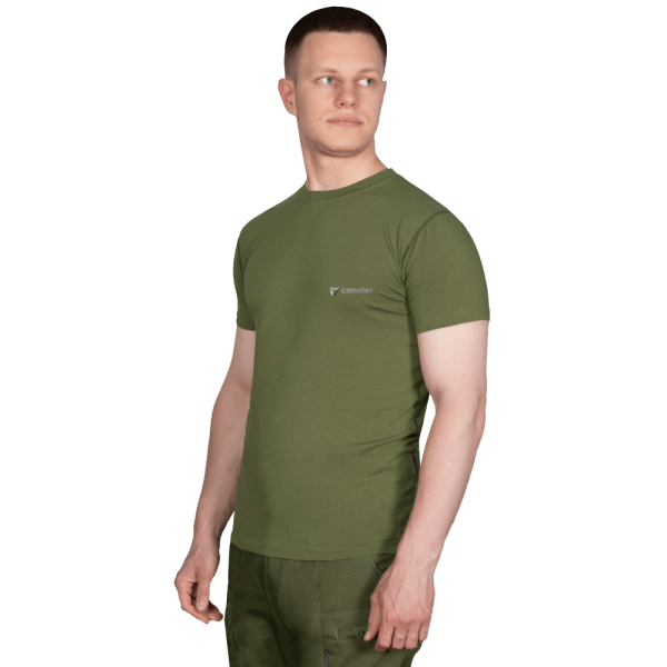 CAMO-TEC ФУТБОЛКА MODAL LOGO OLIVE 2408