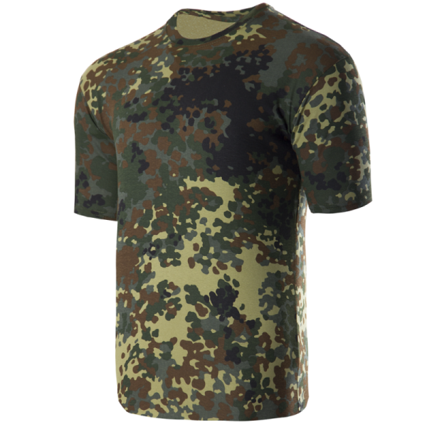 CAMO-TEC ФУТБОЛКА BAVOVNA FLECKTARN 822