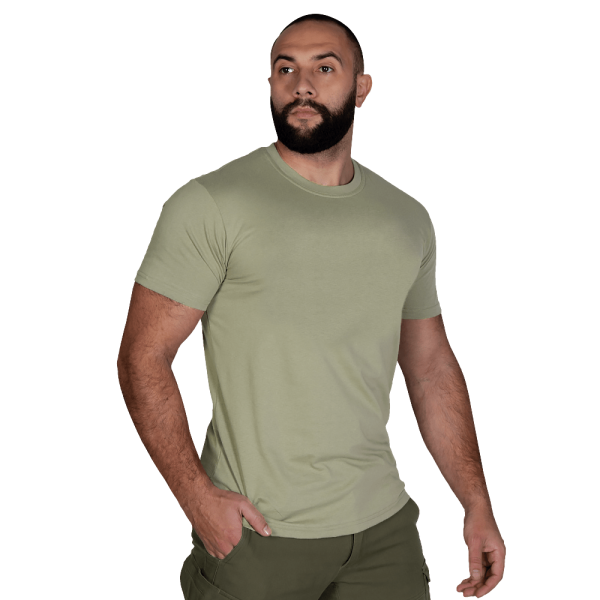 CAMO-TEC ФУТБОЛКА BAVOVNA KHAKI 6675