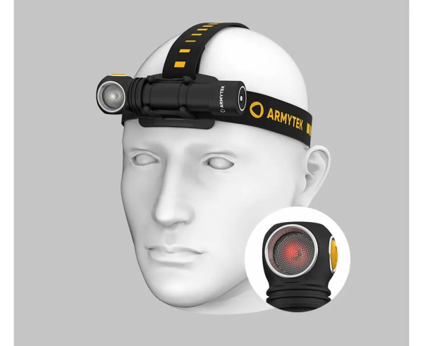 ARMYTEK НАЛОБНЫЙ ФОНАРЬ WIZARD C2 WR MAGNET USB WHITE 30470