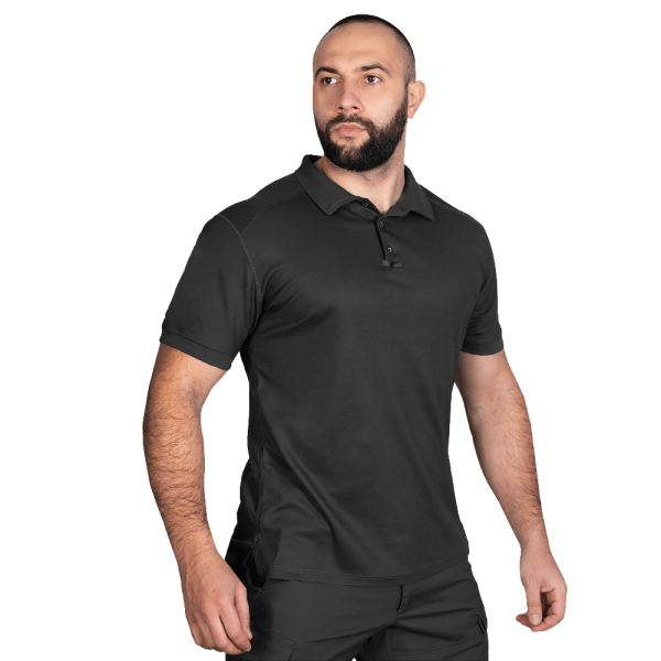 CAMO-TEC ПОЛО URBAN COOLPASS PIQUE LT BLACK 7607