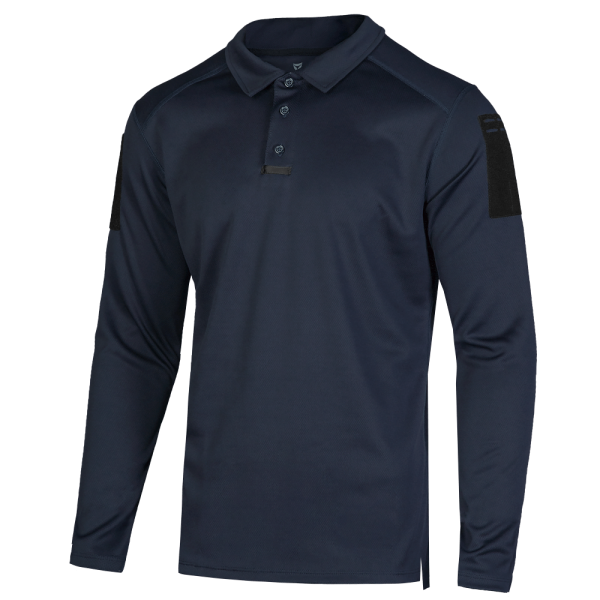 CAMO-TEC ПОЛО CG PATROL LONG COOLPASS ANTISTATIC DARK NAVY BLUE 7057