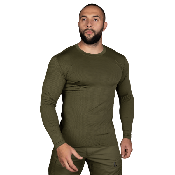 CAMO-TEC ЛОНГСЛІВ COOLTOUCH OLIVE 2263