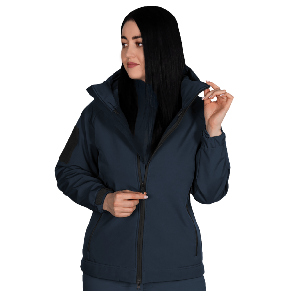 CAMO-TEC КУРТКА ЖІНОЧА SOFTSHELL STALKER DARK NAVY BLUE 7443