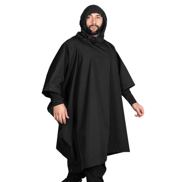 CAMO-TEC ПОНЧО PILGRIM RAINWALL BLACK 7503