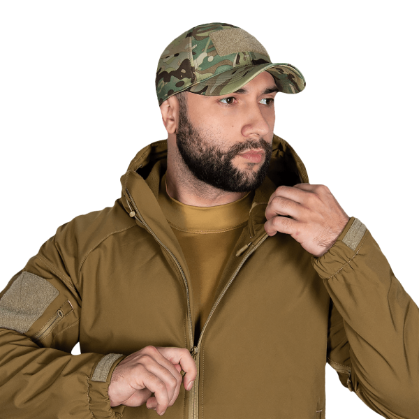 CAMO-TEC БЕЙСБОЛКА TACTIC SOFTSHELL MULTICAM 6571