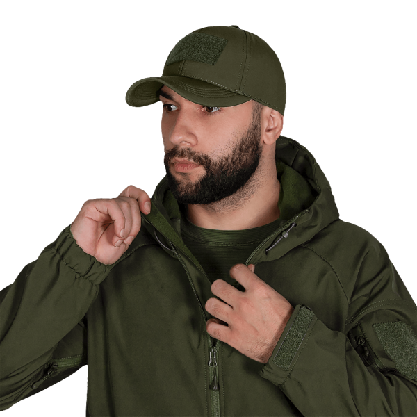 CAMO-TEC БЕЙСБОЛКА TACTIC SOFTSHELL OLIVE 5869