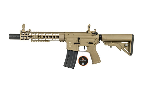 EVOLUTION АВТОМАТ M4 RECON S10 SILENT OPS CARBONTECH TAN HS1335