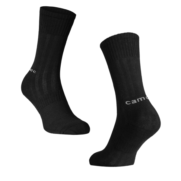 CAMO-TEC ТРЕКІНГОВІ ШКАРПЕТКИ TRK 2.0 MIDDLE BLACK 6 ПАР 5790