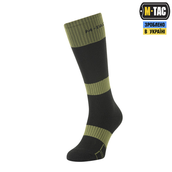 M-TAC ШКАРПЕТКИ ЗИМОВІ RANGER WOOL BLACK/OLIVE