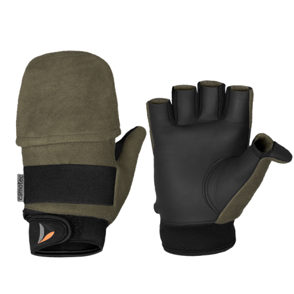 CAMO-TEC ЗИМОВІ РУКАВИЧКИ GRIP MAX WINDSTOPPER OLIVE 6606