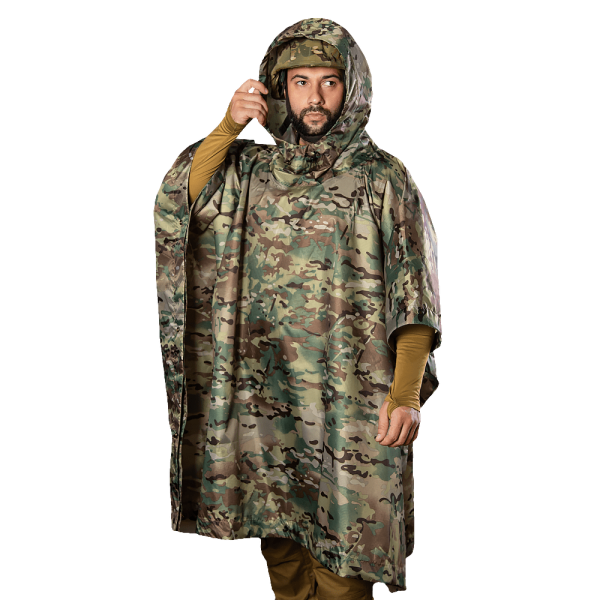 CAMO-TEC ПОНЧО PILIGRIM 2,0 RIP-STOP MULTICAM 8456