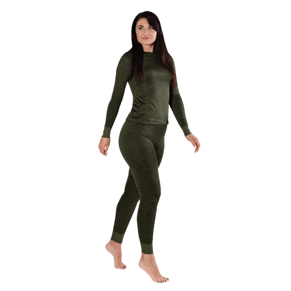 CAMO-TEC ЖІНОЧА ТЕРМОБІЛИЗНА LVL2 PANI POLARHEAT QS OLIVE МЕЛАНЖ 8320