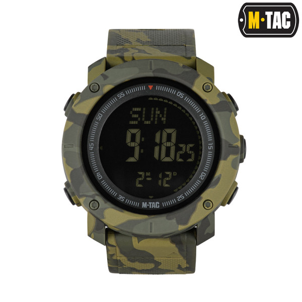 M-TAC ЧАСЫ ТАКТИЧЕСКИЕ С КОМПАСОМ 2095 CAMO