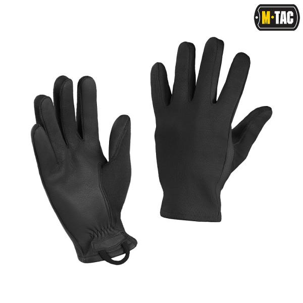 M-TAC РУКАВИЧКИ NOMEX SPORT LEATHER BLACK