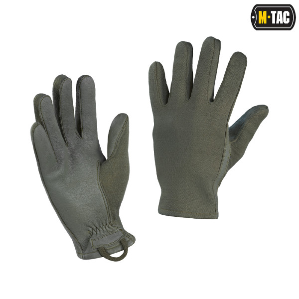 M-TAC РУКАВИЧКИ NOMEX SPORT LEATHER OLIVE