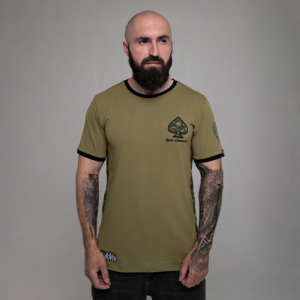 BAD COMPANY ФУТБОЛКА SOUL HUNTER V.2 OLIVE