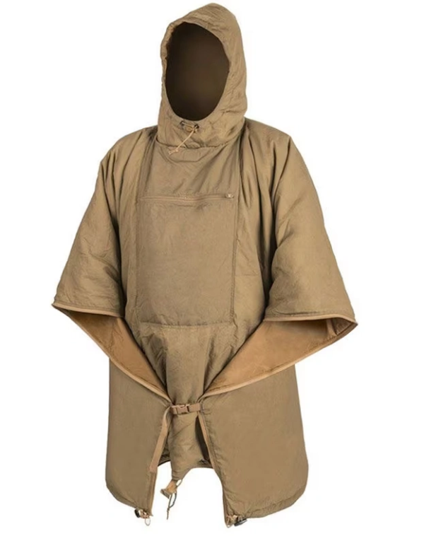 HELIKON-TEX ПОНЧО SWAGMAN ROLL CLIMASHIELD APEX З ФУНКЦІЄЮ СПАЛЬНОГО МІШКА COYOTE PO-SMR-NL-11
