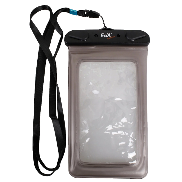 FOX OUTDOOR ЧЕХОЛ ВОДОНЕПРОНИЦАЕМЫЙ ДЛЯ ТЕЛЕФОНА SMARTPHONE BAG BLACK 30532A