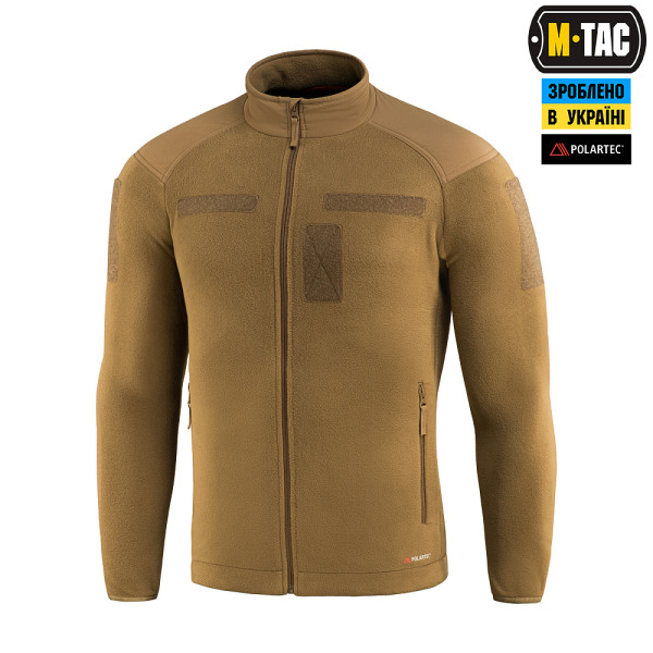 M-TAC КУРТКА COMBAT FLEECE POLARTEC JACKET COYOTE BROWN