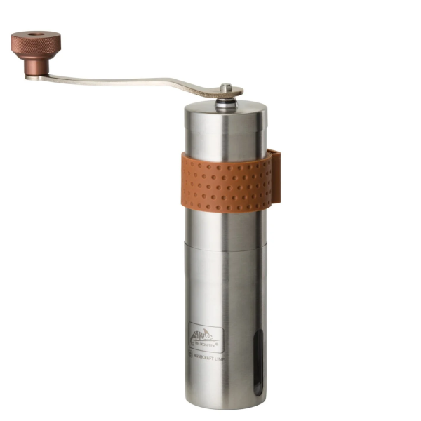 HELIKON-TEX ПОРТАТИВНАЯ КОФЕМОЛКА CAMP HAND COFFEE НЕРЖАВЕЙКА AC-HCG-SS-15