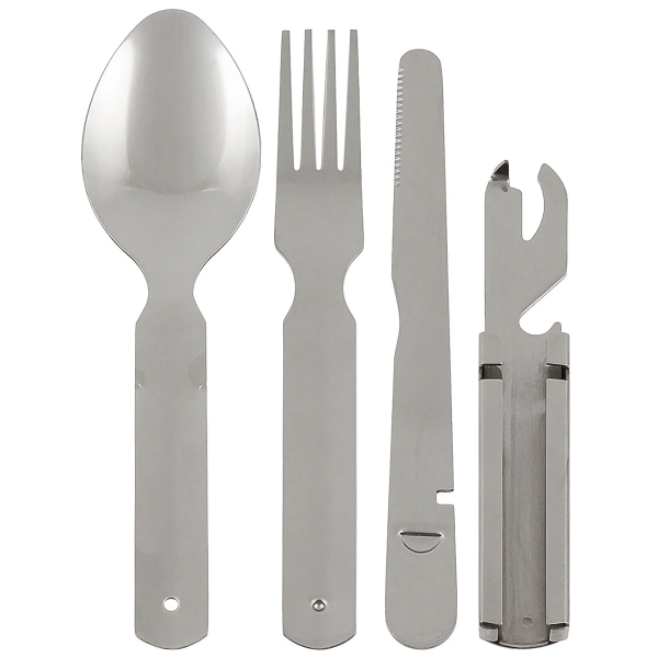 MFH СТОЛОВИЙ НАБІР BUNDESWEHR CUTLERY SET СРІБЛЯСТИЙ 33563