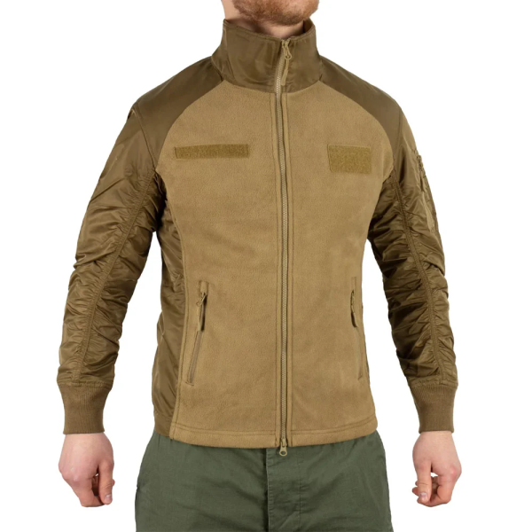 MIL-TEC КУРТКА ФЛІСОВА USAF JACKET DARK COYOTE 10430019