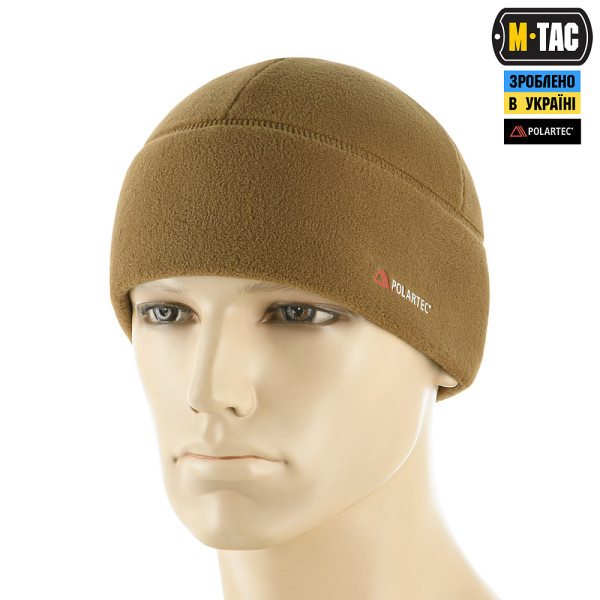 M-TAC ШАПКА WATCH CAP ФЛИС POLARTEC COYOTE BROWN
