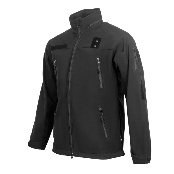 TAILOR КУРТКА SOFTSHELL С ЛИПУЧКАМИ ДЛЯ ШЕВРОНОВ BLACK 44006302