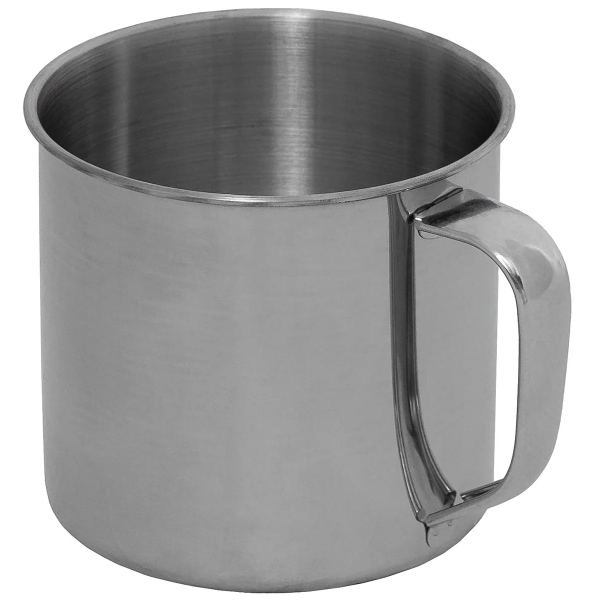 MFH КРУЖКА МЕТАЛЕВА НЕРЖАВІЮЧА СТАЛЬ 500 ML 33384