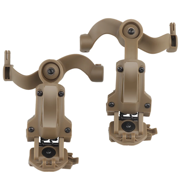 АДАПТЕР ДЛЯ НАУШНИКОВ HELMET RAIL ADAPTER COYOTE HR-MK-COY