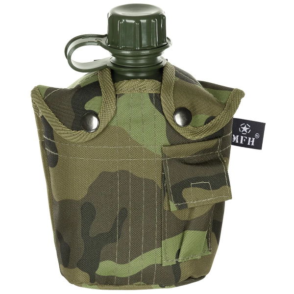 MFH ФЛЯГА 1Л С ЧЕХЛОМ M95 CAMO 33223J