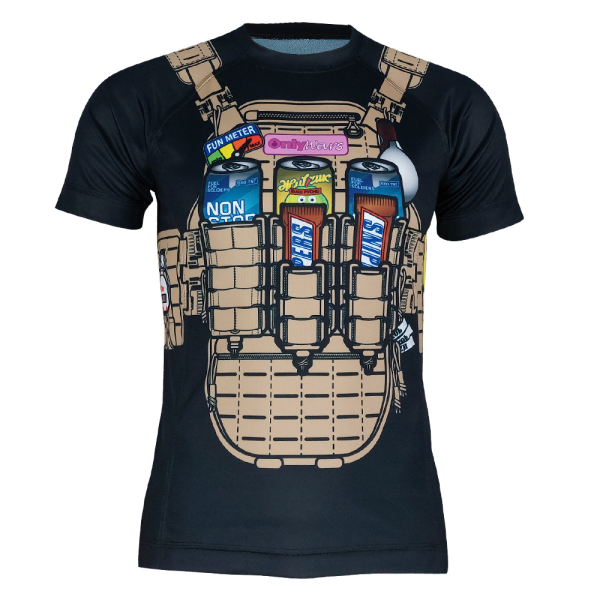 KRAMATAN TACTICAL DESIGN ФУТБОЛКА БРОНІК НЗ BLACK