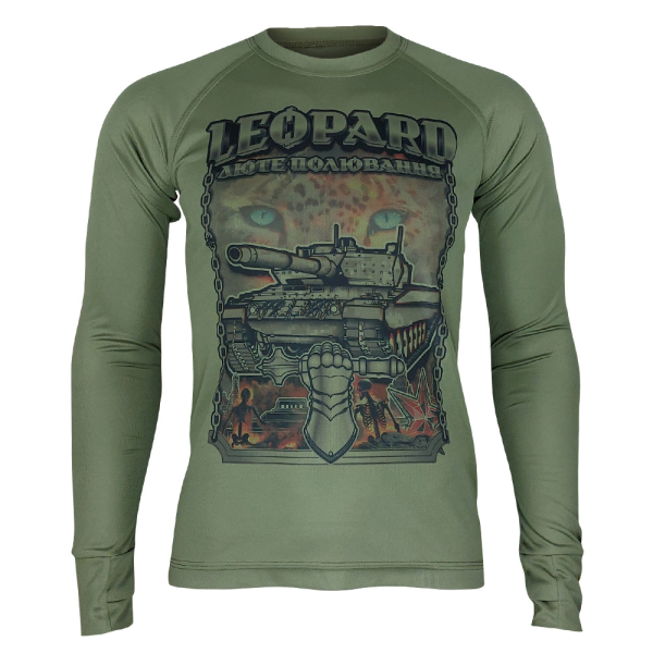 KRAMATAN TACTICAL DESIGN ЛОНГСЛІВ LEOPARD ЛЮТЕ ПОЛЮВАННЯ OLIVE