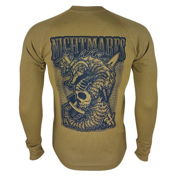 KRAMATAN TACTICAL DESIGN ЛОНГСЛИВ NIGHTMARES COYOTE