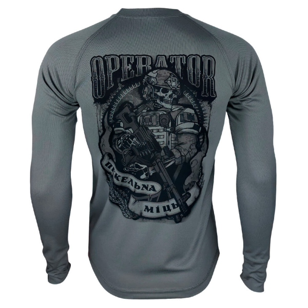 KRAMATAN TACTICAL DESIGN ЛОНГСЛИВ OPERATOR GREY