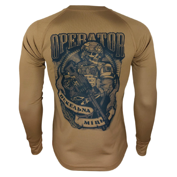 KRAMATAN TACTICAL DESIGN ЛОНГСЛИВ OPERATOR COYOTE