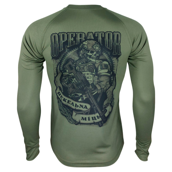 KRAMATAN TACTICAL DESIGN ЛОНГСЛИВ OPERATOR OLIVE
