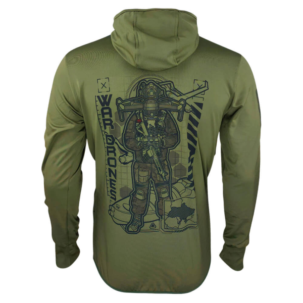 KRAMATAN TACTICAL DESIGN КОФТА WAR DRONES OLIVE