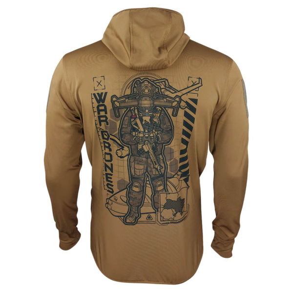 KRAMATAN TACTICAL DESIGN КОФТА WAR DRONES COYOTE