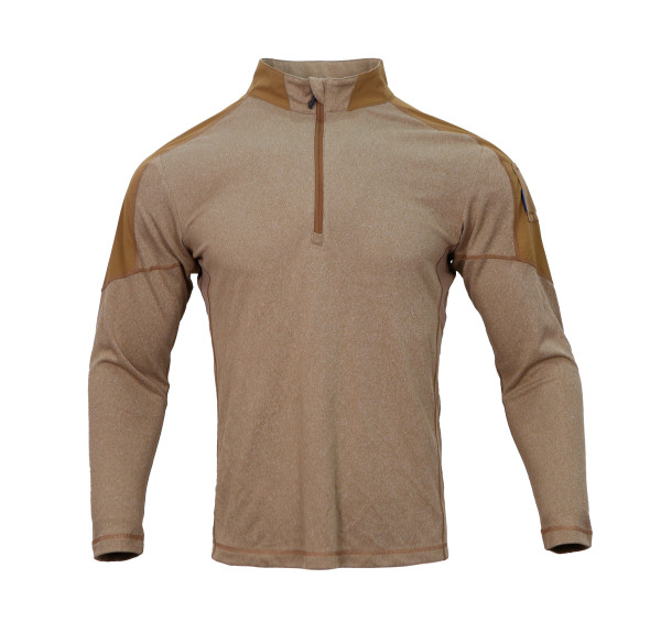 EMERSON ТАКТИЧЕСКАЯ РУБАШКА BLUE LABEL HUNTER LONG SLEEVE POLO COYOTE EMB9587KH-M