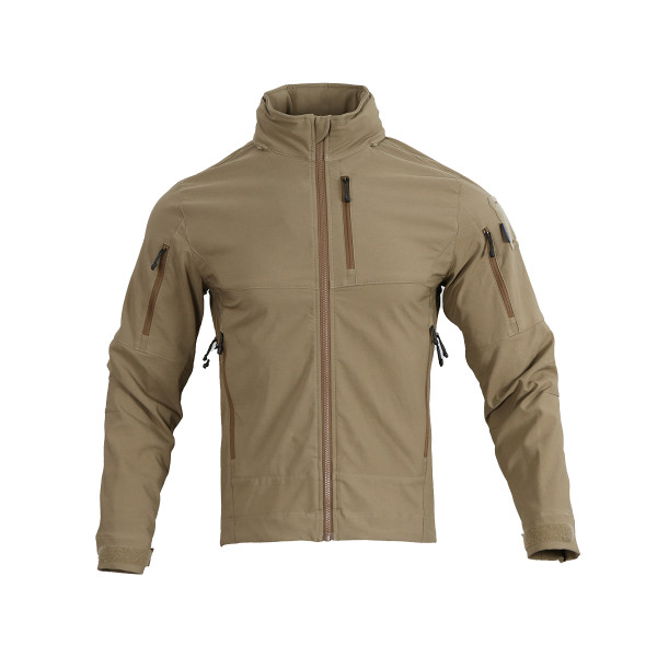 EMERSON КУРТКА ВІТРОВКА SOFT-SHELL BLUE LABEL FOG WINDPROOF COYOTE EMB9571CB-M